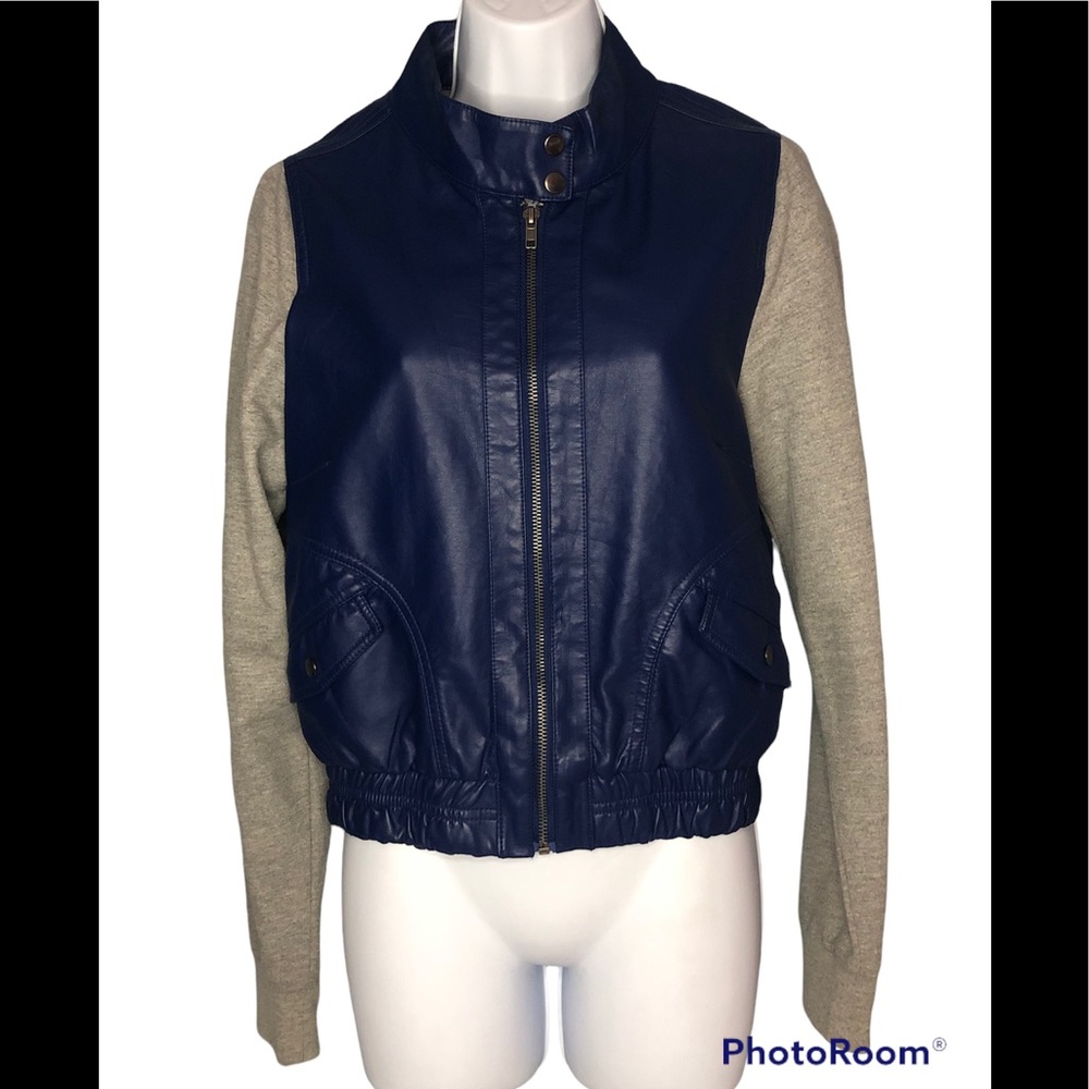 Wet seal bomber jacket
